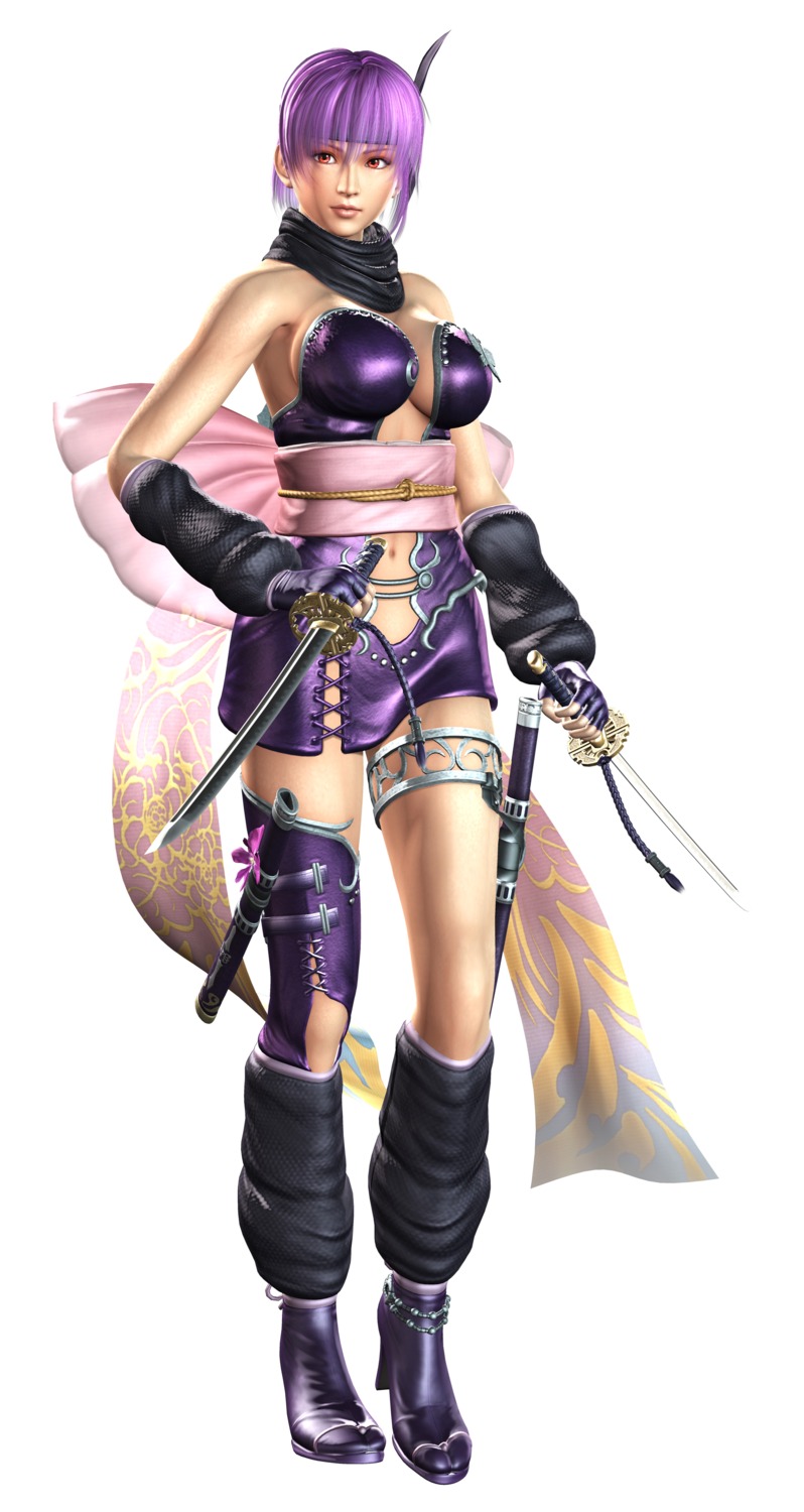 Koei Tecmo Dead Or Alive Ninja Gaiden Ninja Gaiden 2 Ayane Doa Cg Cleavage Garter Heels Ninja 4909